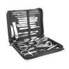 26PCS Manicure Set Black Nail Clippers Set Carbon Steel Manicure Tools Kit for Home Salon