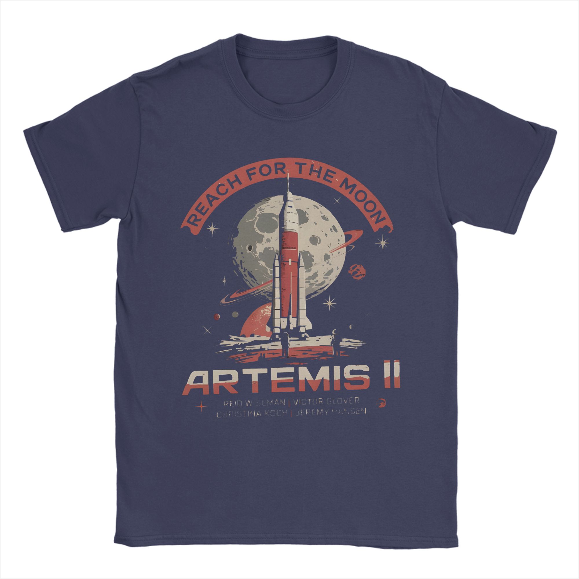 

Artemis Space Cotton TShirt For Unisex Summer Street Style TShirts Popular Tee Shirt Oversized Pattern Clothes 4XL