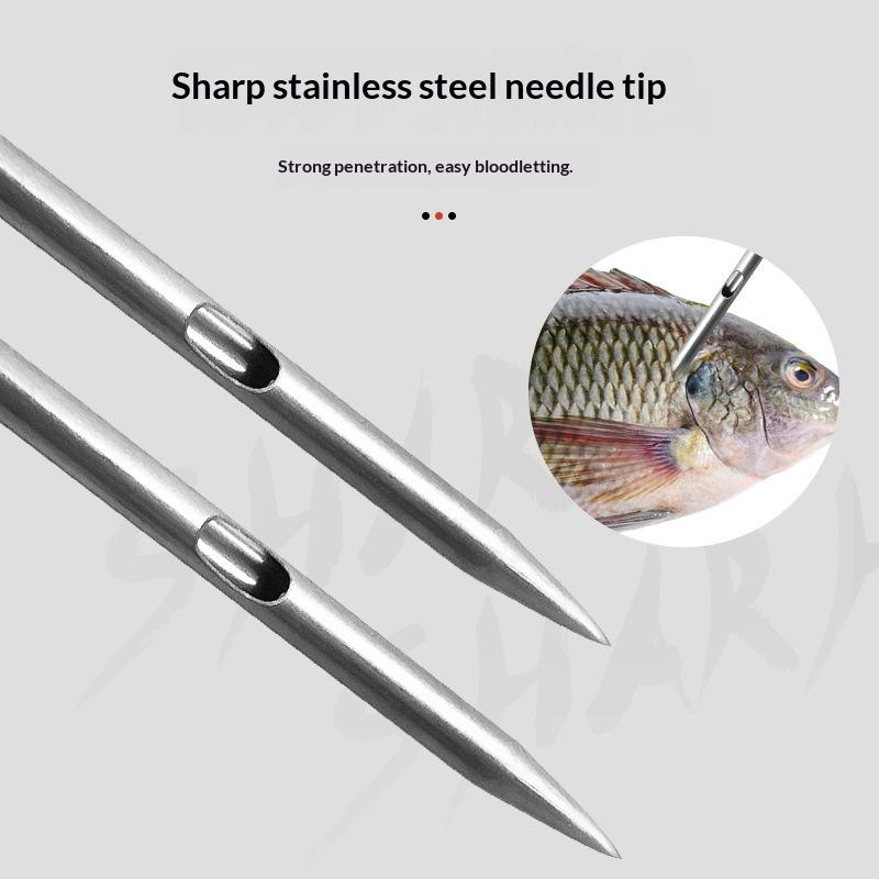 Stainless Steel Fish Spike Needle Multi-Functional Fish Stabbing Bleeding And Ice-Breaking Tool