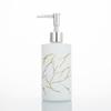 OIMG Marble Pattern Glass Soap Dispenser