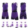 Quick-Dry Basketball Uniform Set for Adults & Kids - Custom Logo
