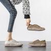 Perforated Breathable Sneaker Sandals for Women, White Sneakers, Summer Thin Lace-up with Sponge Soles, Casual Shoes