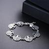 Tree of Life Bracelet for Women European and American Fashion Copper Plated 925 Silver Jewelry