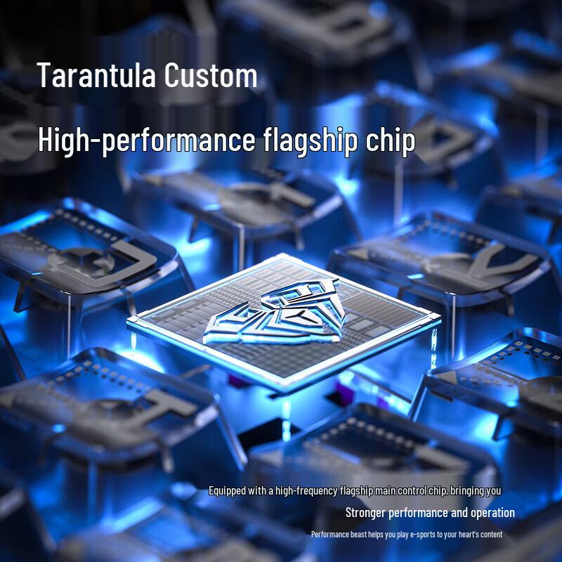 AULA F98ProV3 Transparent Tri-Mode Custom Mechanical Keyboard