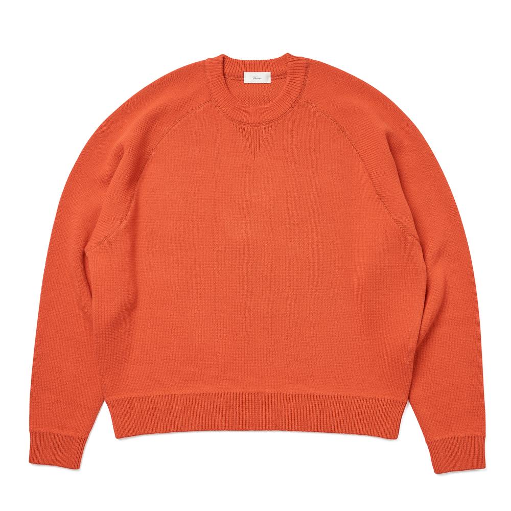 Berno [Casual] Sweat Knit Orange L