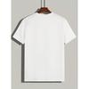 Casual Round Neck Letter Print T-Shirt, Juneteenth Celebration, Breathable & Stretchy, All Seasons European Size