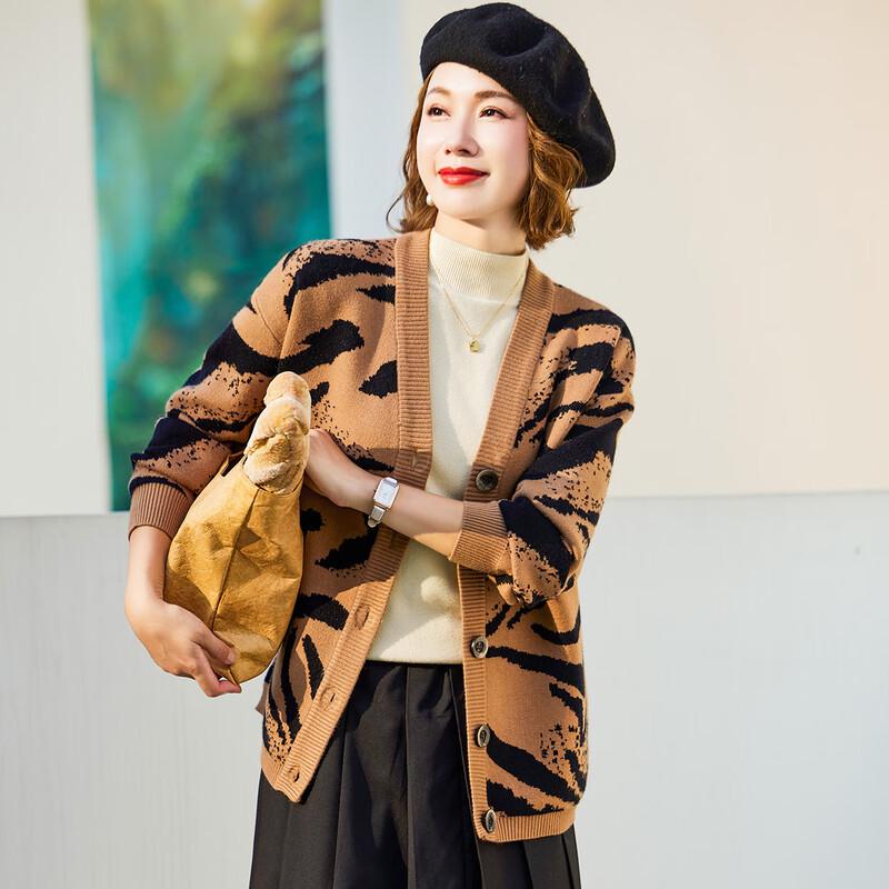 

Jianhu Women s Fashion Knitted Cardigan XL