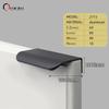 Oukali Hot Sales Modern Furniture Cabinet Handle Kitchen Wardrobe Aluminum Alloy Matt Black Canceal Pull Handles