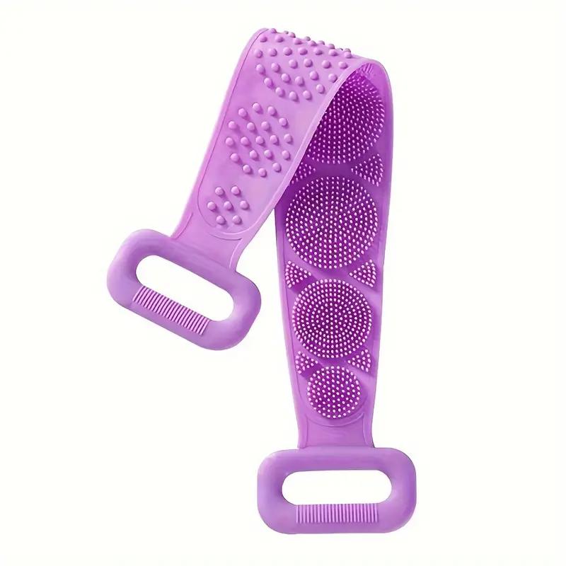 Perie din silicon pentru corp Exfoliant pentru corp Perie cu burete pentru exfoliere pentru corp Baie Duș Perie pentru spate Exfoliant pentru baie Instrument de curățare Cureaua de baie pentru îndepărtarea petelor