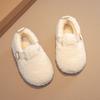 Versatile Children Shoes Simple Plush Warm Shoes New Fluffy Cotton Shoes  Winter