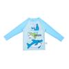 Children's Long Sleeve Sun Protection Surf Suit & Quick-Dry Swim Pants Set