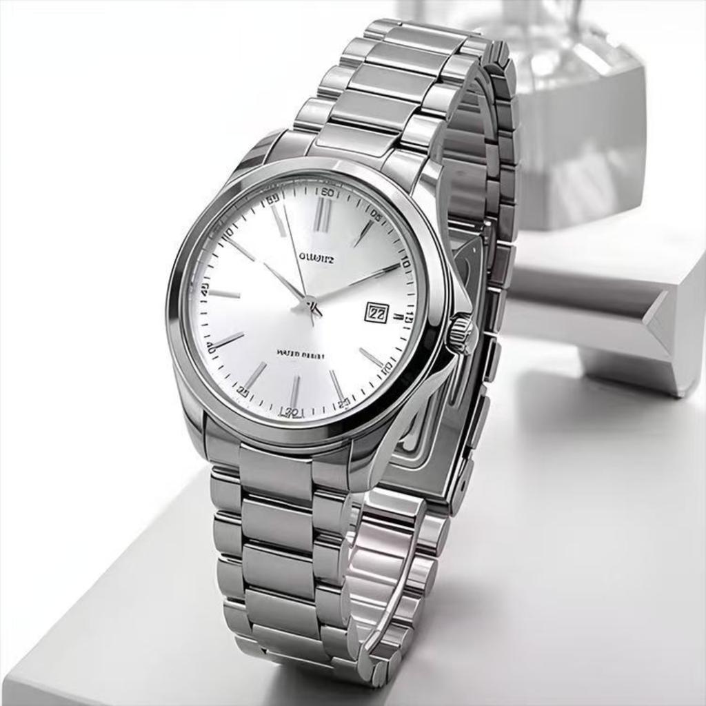Unisex Quarz Uhr mit Zifferblatt und Arabischen Ziffern - 1239