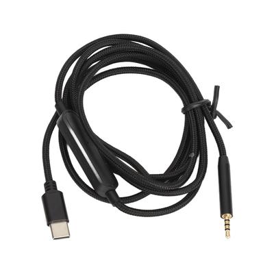 2.5mm To Type C Cable Lossless Noiseless 2.5mm To USB C Sound Cord for QC25 QC35 QC45 NC700 OE2 AE2 Headphone 4.9ft