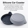 Car Water Cup Silicone Pad Universal Auto Storage Cup Anti Slip Coasters Car Interior Accessories Anti Scalding Silicone Holder