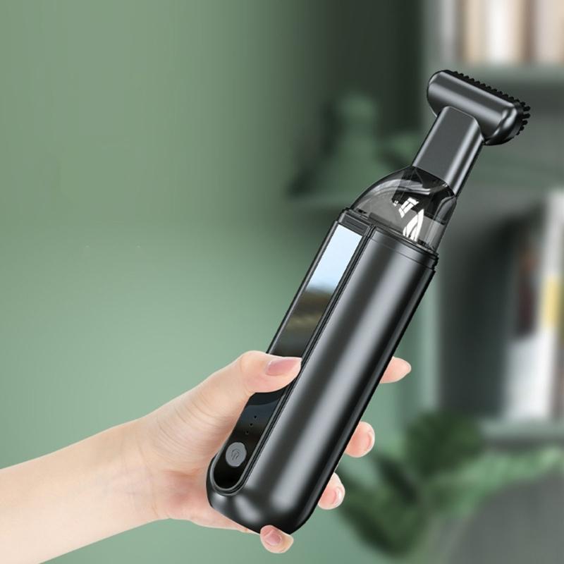 Wireless Handheld Vacuum 45W 6Kpa Suction Multi Attachments LED Indicator Low Noise Car Vacuum
