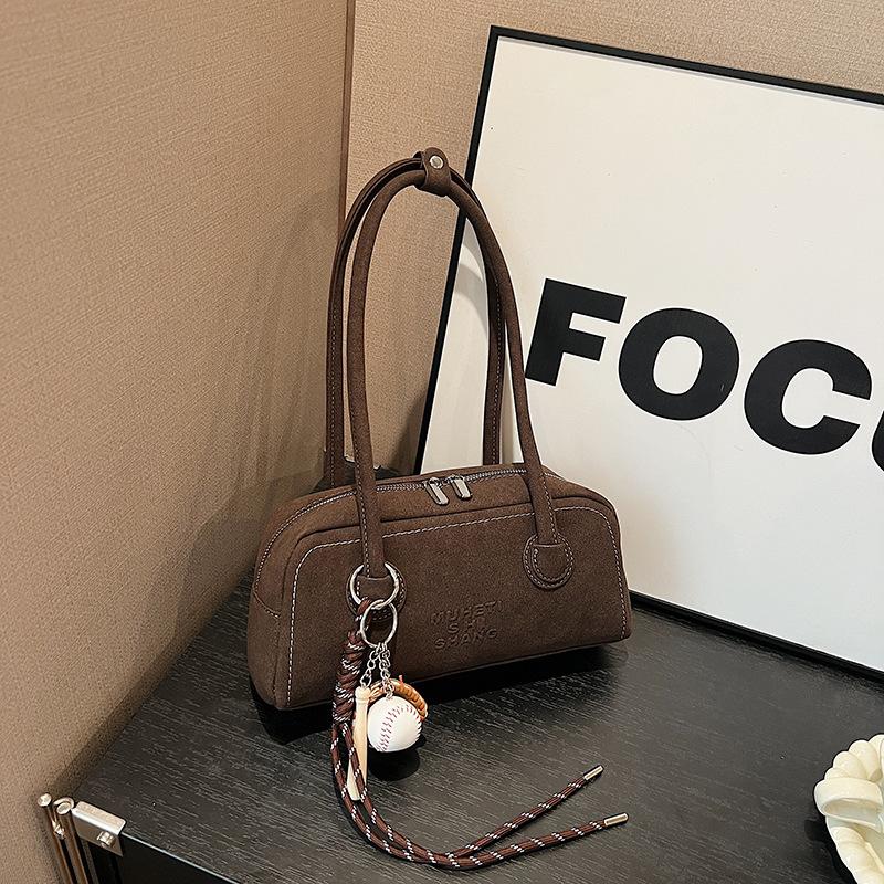 Retro matte bag autumn and winter new commuter shoulder underarm bag women's handbag