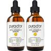PURADOR 20% Vitamin C Serum, 118ml, 2-Pack