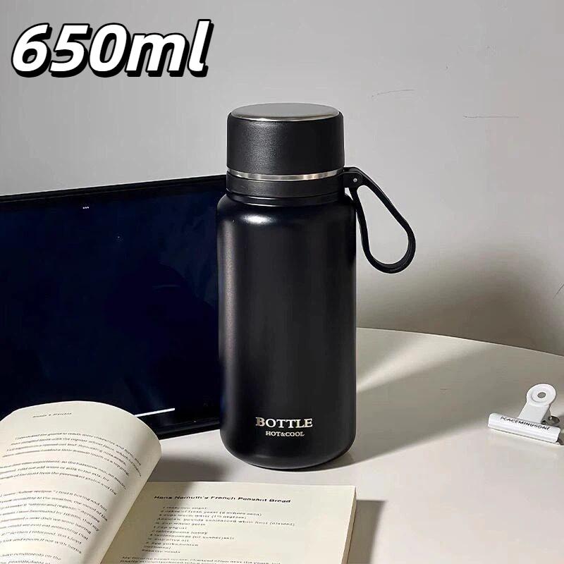 650Ml/850Ml Fashion Stainless Steel Vacuum Flask With Filter Portable Coffee Tea Thermal Water Bottle Travel Tumbler