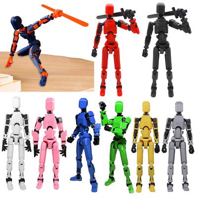 Dummy 13 Action Figure 3D Printed Action Figure Parent-Children Game 13 Full Body Activity Robot Dummy 13 Figures Toy Game Gifts
