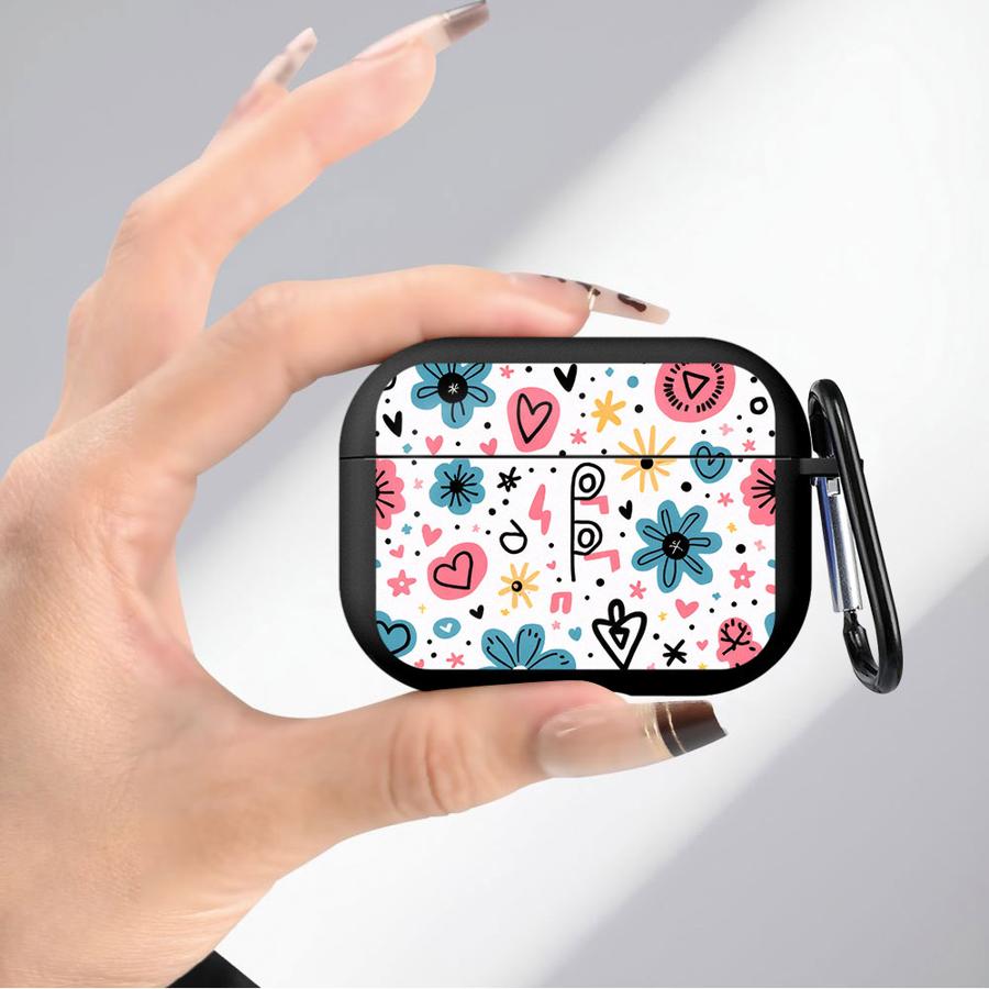 Retro Love Soft Earphone Cases Cover Case For Airpods Pro 2 3 Pro3 1 4 Pro2