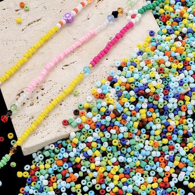 3 mm, 700 Stück, matte Kristallglas-Abstandsperlen, tschechische Rocailles für Schmuck, handgefertigtes DIY-Zubehör