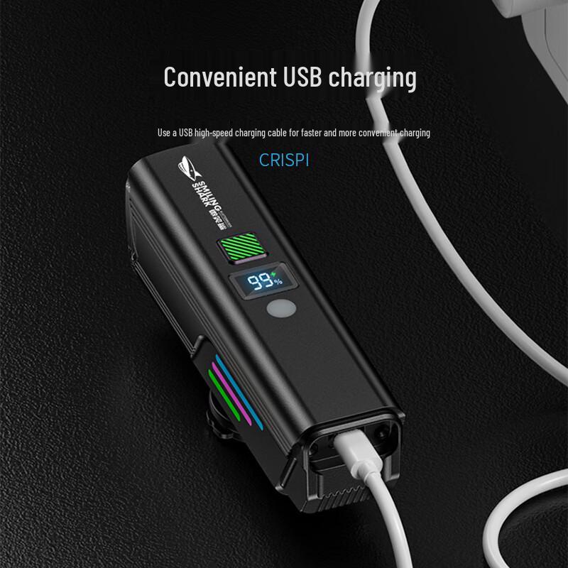 Smiling Shark D436 Rechargeable Bicycle Headlight