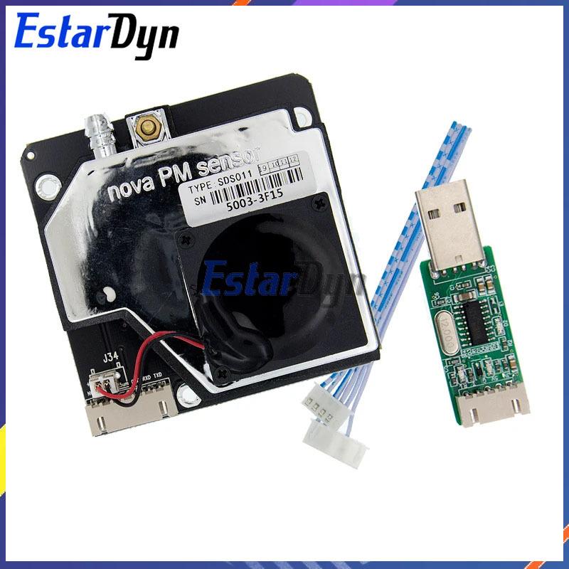 Estardyn Nova PM Sensor SDS011 High Precision Laser PM2.5 Air Quality Detection Sensor Module Super Dust Sensors, Digital Output