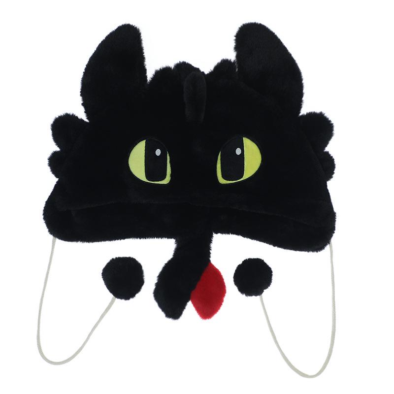 Anime Cat Ear Plush Hat - Cute, Warm, Versatile Tie-up Earflap for Trendy Style