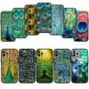 RP55 Pfauenfeder Handyhülle für Samsung Galaxy M06 M15 M16 M35 M55 M56 A36 A42 A50 A50S A51 A52 A32 A33 A05 A05S A06 A16 A20