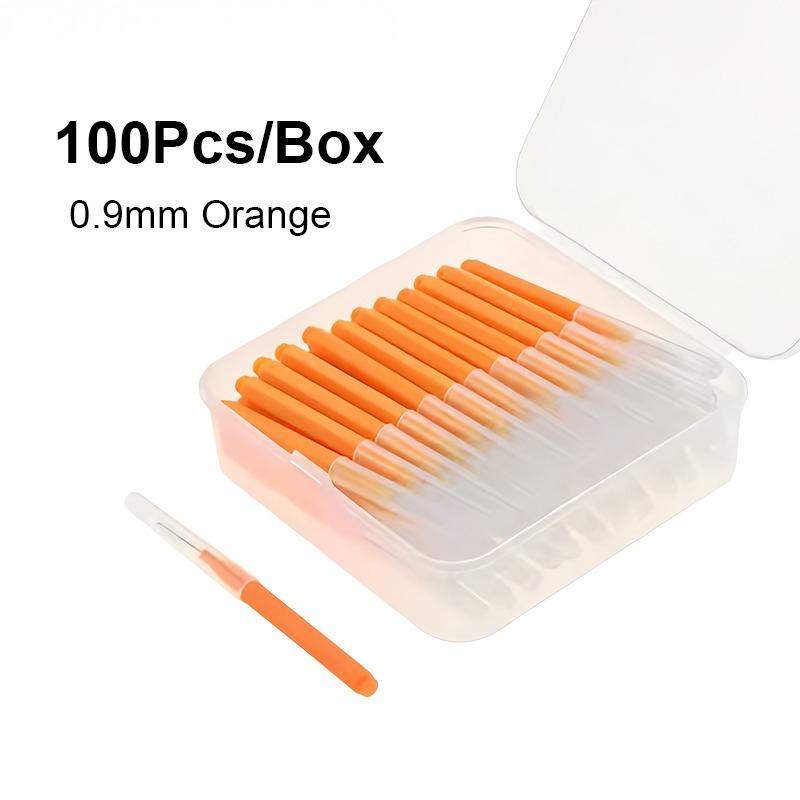 Disposable Type Interdental Brush Orthodontic Interdental Brush with Soft Bristles Interdental Brush for Orthodontic Treatment