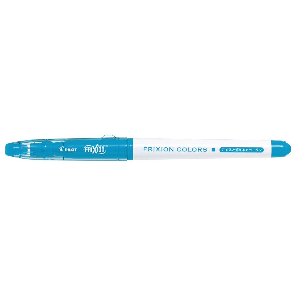 Pilot FriXion Colors Erasable Color Light SFC100M10LB Pens, Blue, 10-Pack,