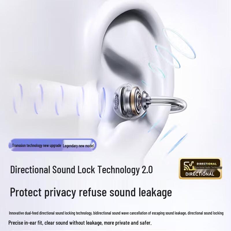 Skyworth D3 Pro Open-Ear Clip Bluetooth Sports Earphones