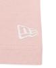 NEW ERA Short Sleeve Oversized Pink Rouge White M Cotton Tee Box Logo T-Shirt S/S