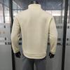 Cross-border Winter Fleece Heavyweight Loose Outdoor Men's Thermal Half-Zip Stand-Up Collar Pullover Sports Hoodie for Men