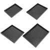 Rectangle Shape Solid Rectangular Natural Wood Serving Tray Multi Use for Tea Coffee Snacks Meals