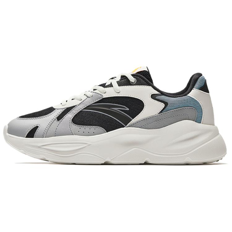 

New Anta Unruly Series Wear resistant And Lightweight Low top Casual Shoes Men s Gray Beige 912538829-1 42