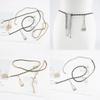 Gold And Silver Metal Waist Chain Women Small Bag Pendant Body Chain Trendy Fashion Gift