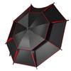 Adjustable Sunshade Umbrella for Fishing, Camping, and Outdoor Use with Black Glue Sun Protection