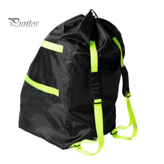 

Сумка для хранения коляски с усиленной ручкой из водонепроницаемой ткани, вместительная дорожная сумка для коляски, органайзер для хранения 1pc чёрный