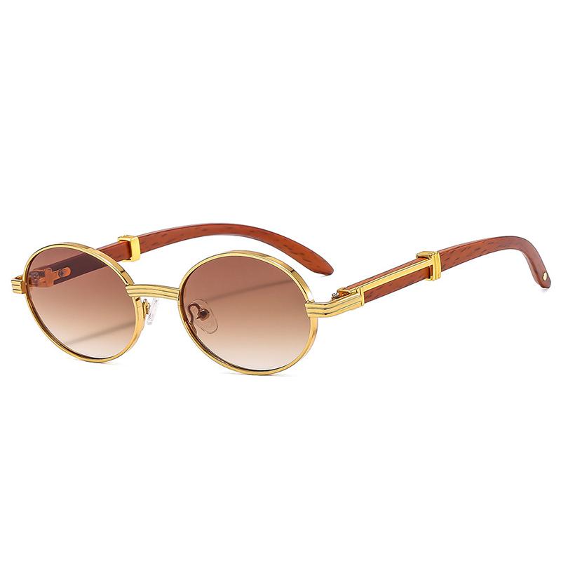 SHAUNA Retro Oval Men Sunglasses Fashion Brand Designer Clear Gradient Lens Eyewear Women Luxury Sun Glasses Shades UV400