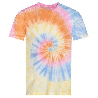 Awdis Herren Swirl Batik T-Shirt