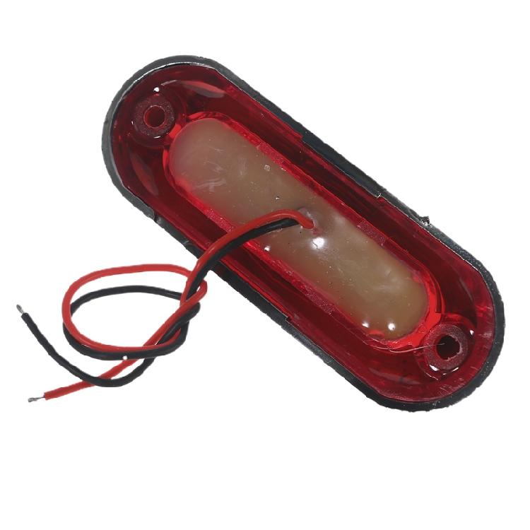 10x LED Side Marker Lights Indicator Clearance Lamp for Trailer Truck RV Bus 12V