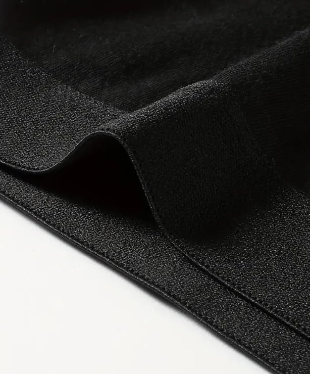 DOKiDOKi Men's 5-Piece Cotton Boxer Brief Set (XL Size) Black, Simple and Solid Color