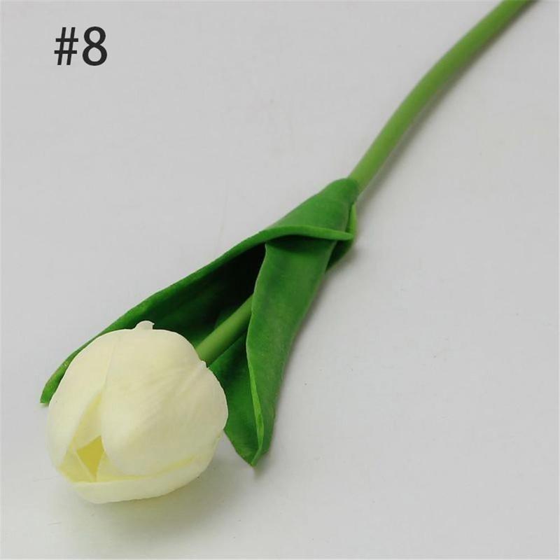 1pcs New Handmade Tulip Wedding Bouquet Brooch Bridal Bridesmaids Flowers Home Decor