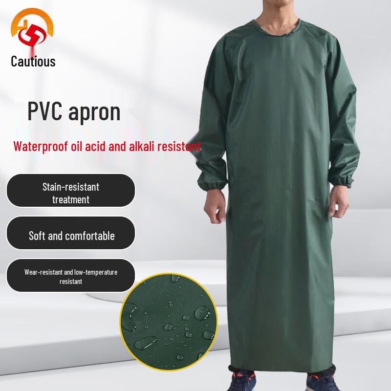 PVC Waterproof  Chemical Resistant Protective Smock