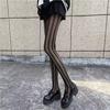 Simplejewel Daily Pantyhose Knee Socks Vertical Striped Fashion Trendy Latest Superstar Style Sexy Beautiful Lingerie Stockings
