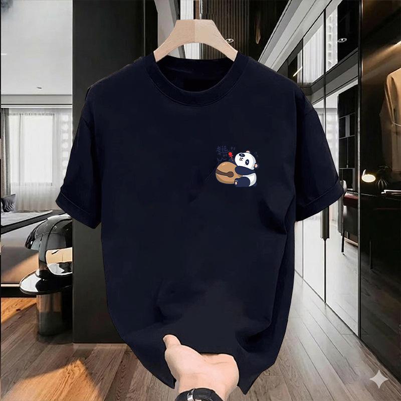 Stylish Unisexs TShirt 100 Pure Cotton Printed Pattern VintageInspired Casual Versatile Trendy HighQuality Tee