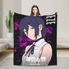 Anime Kettensäge Reze Super Warme Decke Reise Plüsch Bettwäsche Überwürfe Neuheit Sofa Stuhl Flanell Tagesdecke Sofabettbezug
