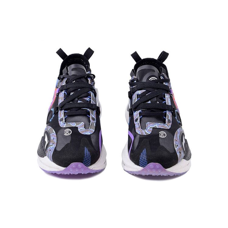 Li Ning Absolute Shadow CRC Comfortable Daily Shock Absorption Non-Slip Wear-Resistant Balance Low-Top Running Shoes Men Running Shoes ARHR087-1