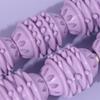 Fitness Roller Ball Massage Stick Anti Cellulite Fascia Stick Portable Yoga Massage Stick  Calves